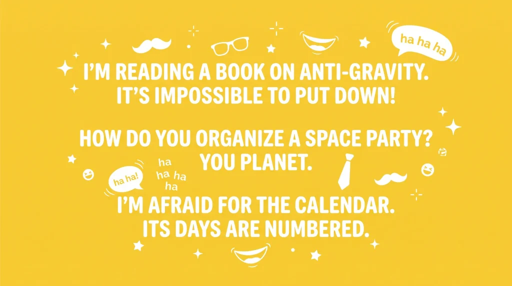 Dad Jokes 2026 For Adults (Clean, Funny & Actually New) 3 gravity jokes
